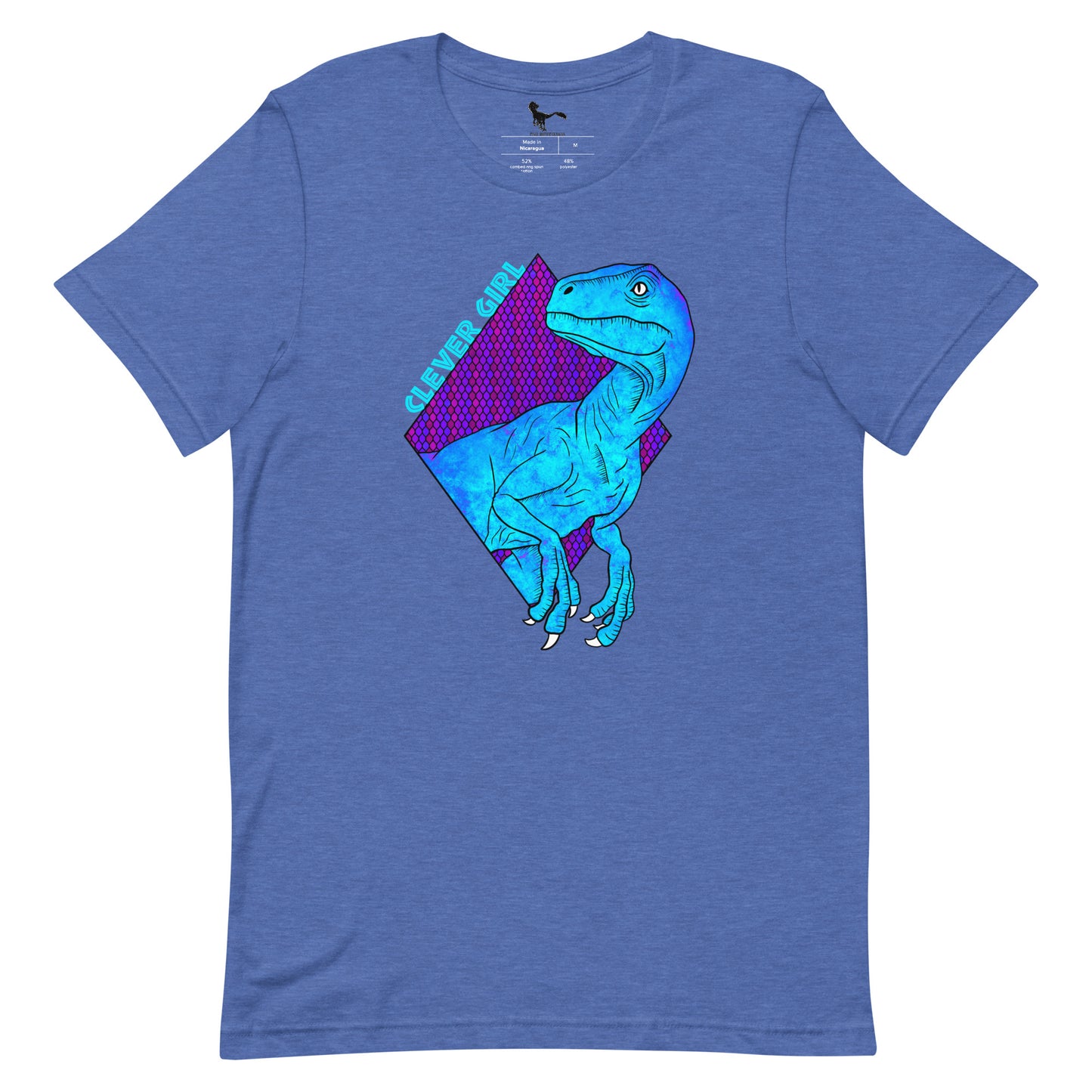 Blue Clever Girl Unisex T-Shirt