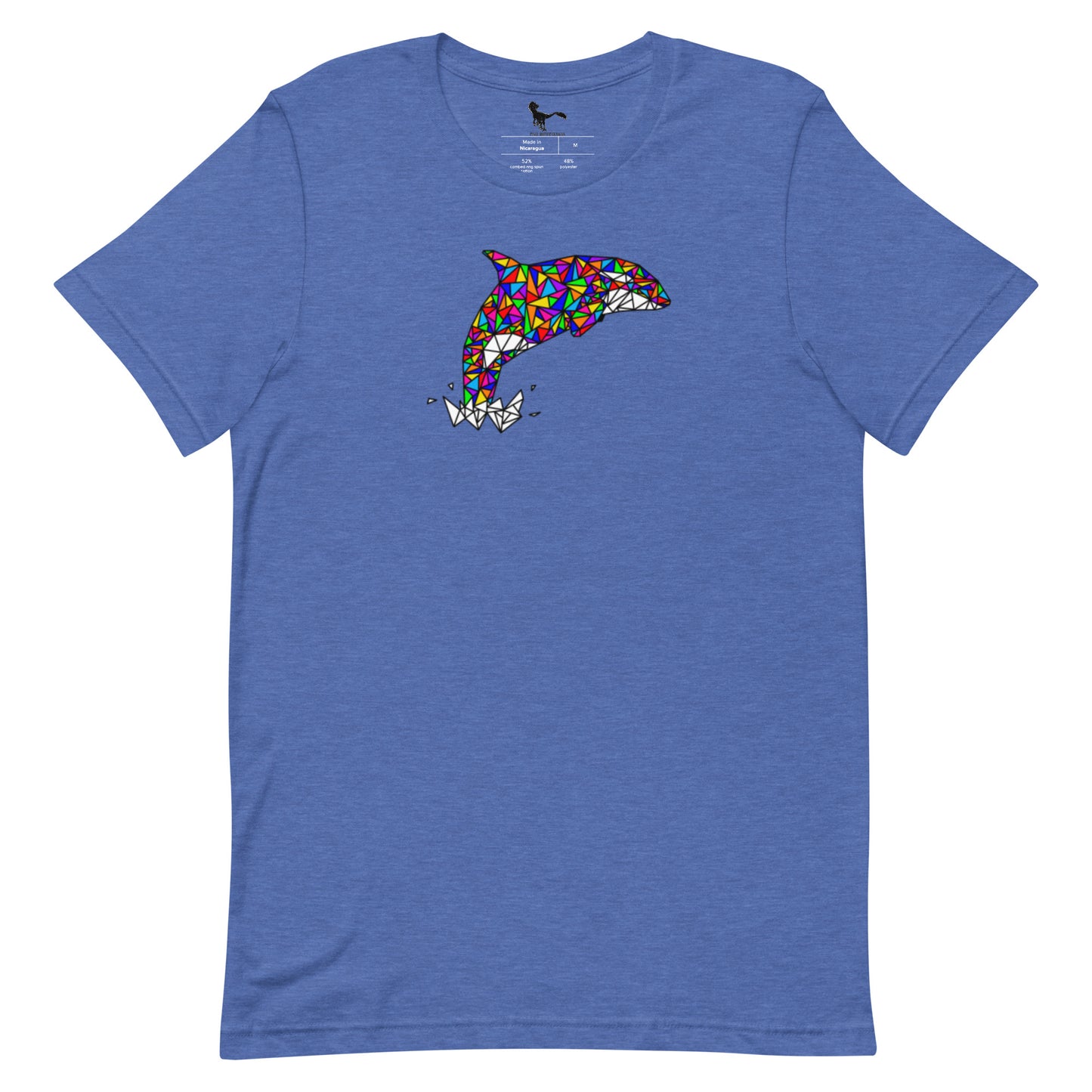 Rainbow Orca Unisex T-Shirt
