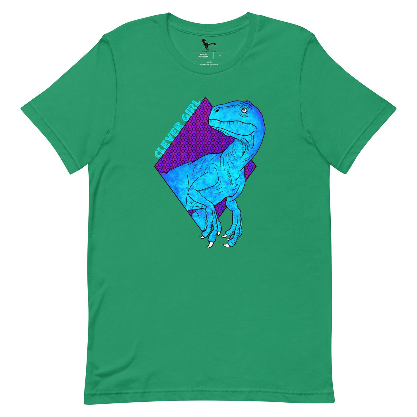 Blue Clever Girl Unisex T-Shirt