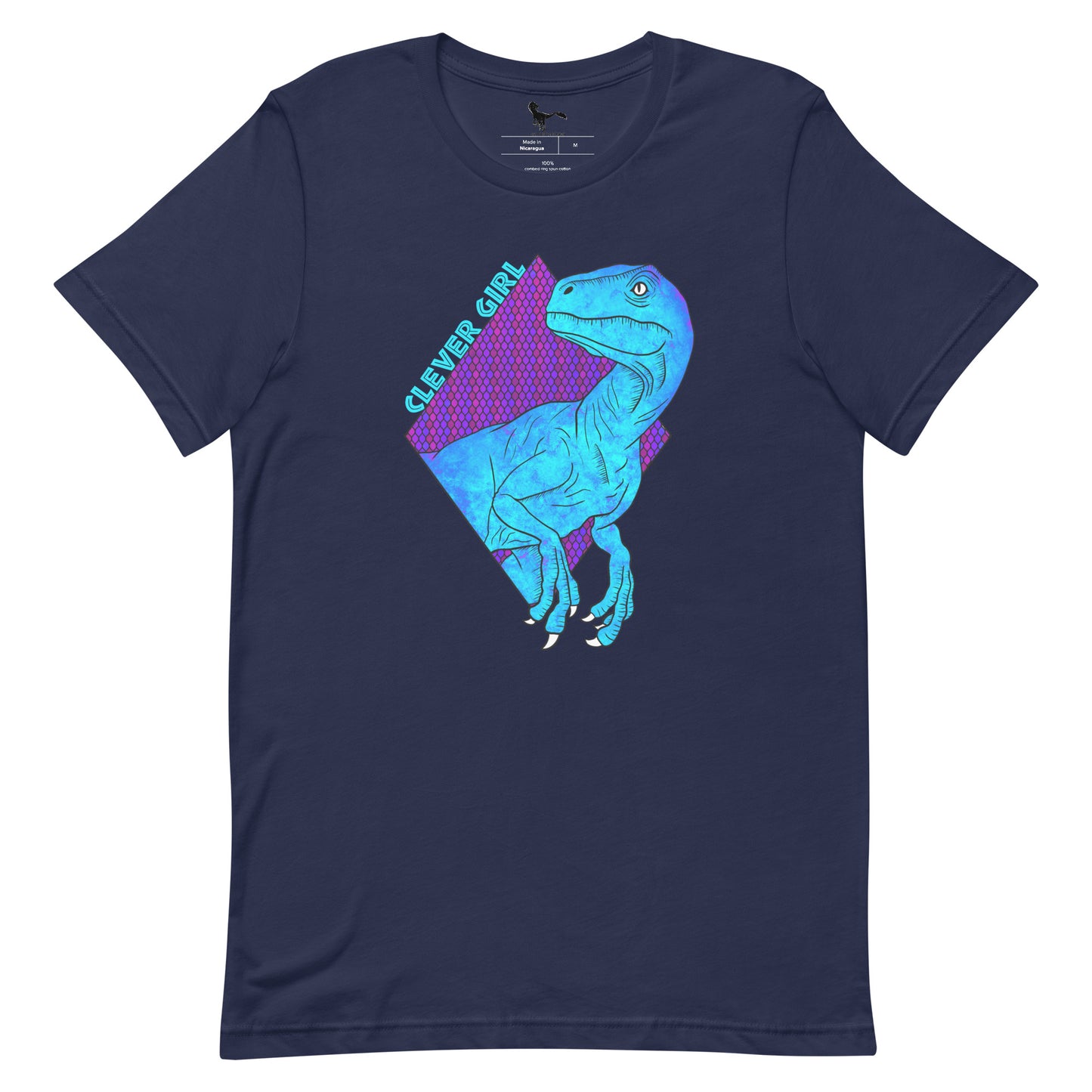 Blue Clever Girl Unisex T-Shirt