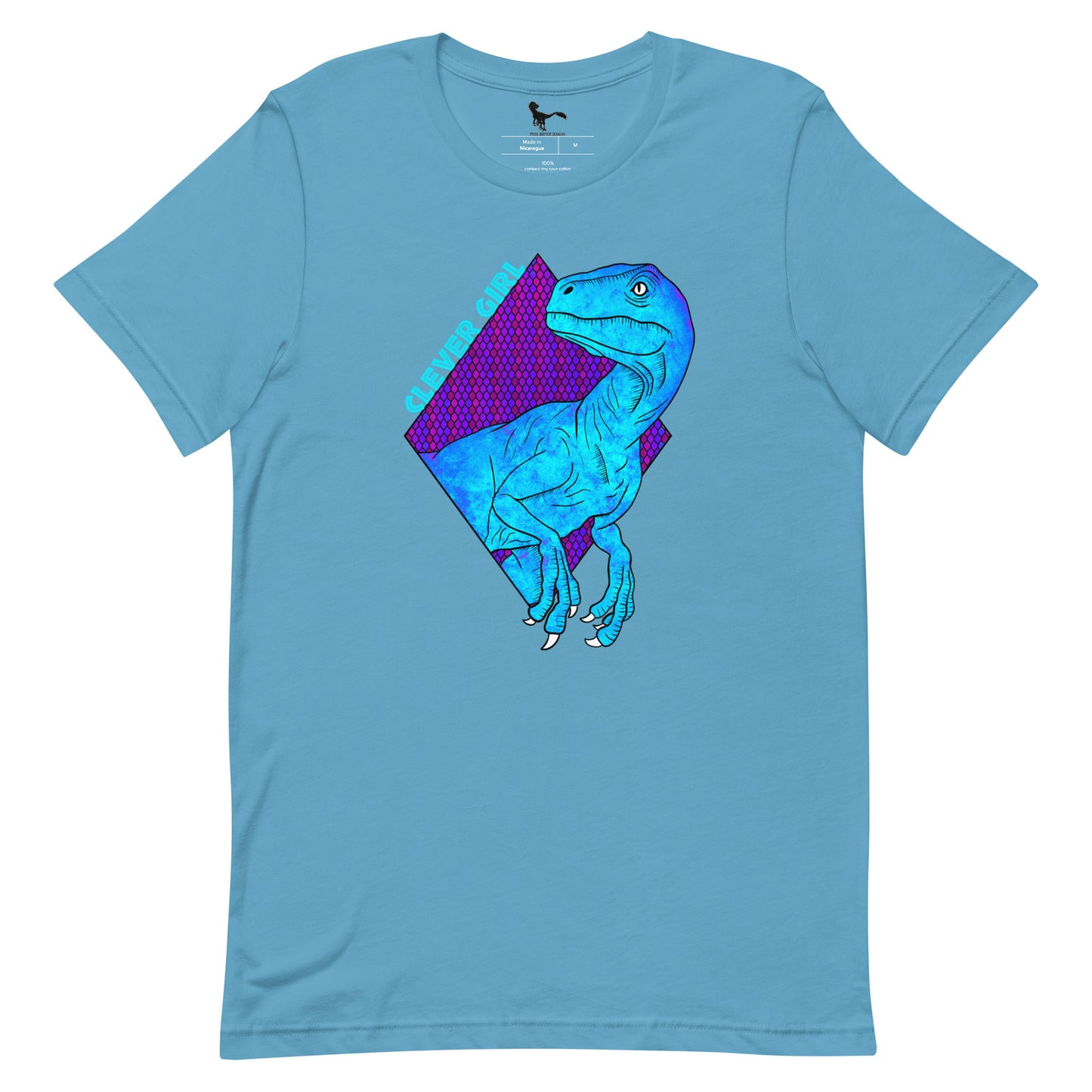 Blue Clever Girl Unisex T-Shirt