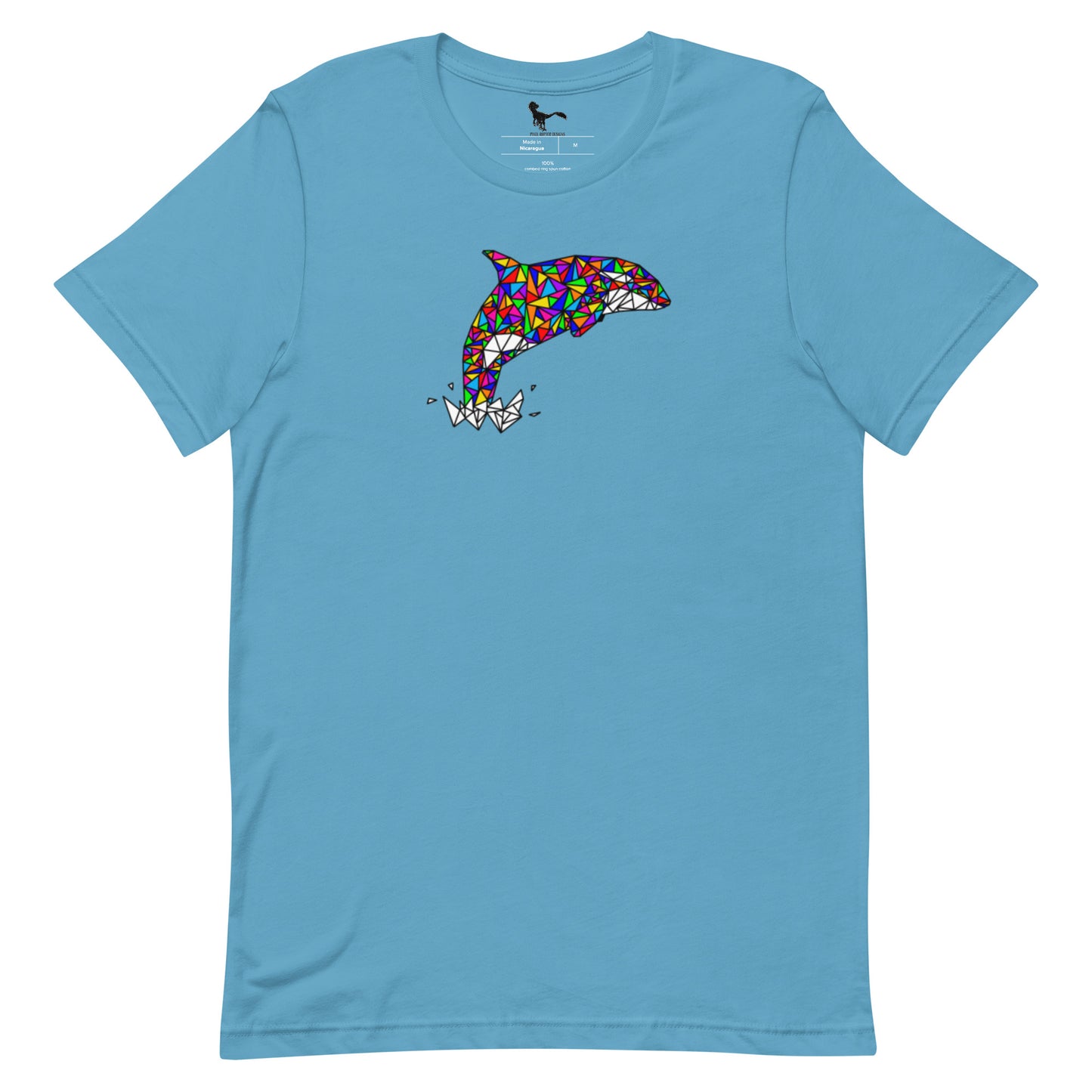 Rainbow Orca Unisex T-Shirt