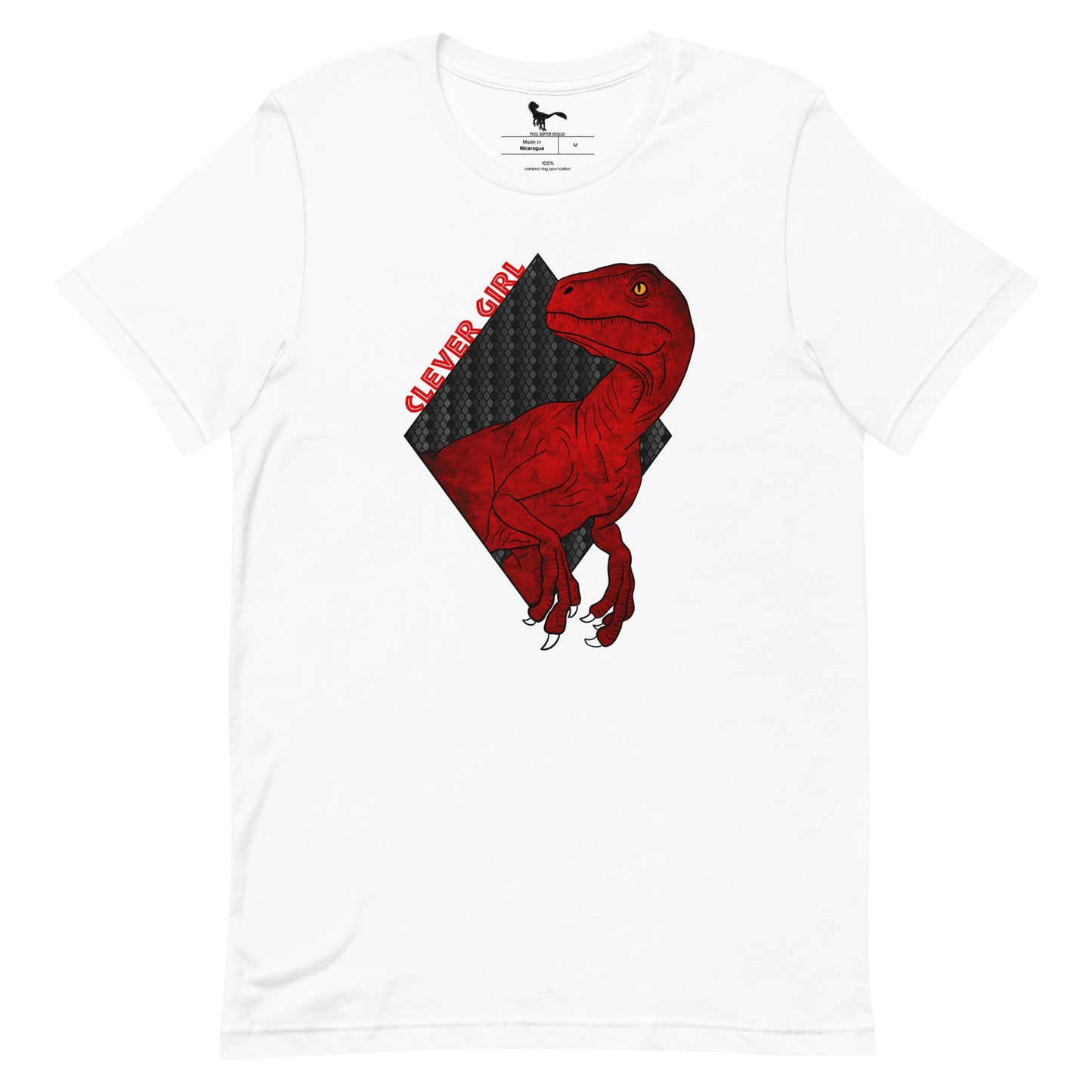 Red Clever Girl Unisex T-Shirt