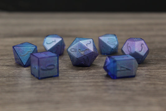 Raw Holo Dice Set