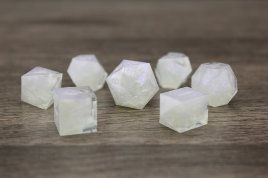 Raw Ghost Dice Set