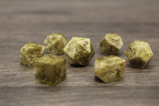 Raw Sands of Time Dice Set