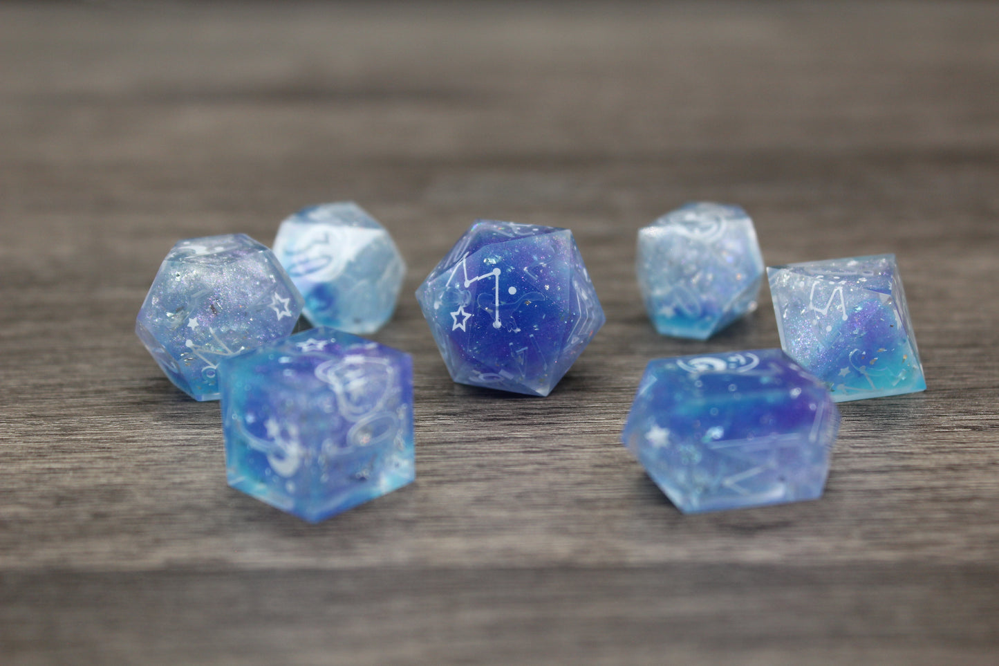 Raw Cosmic Shimmer Dice Set