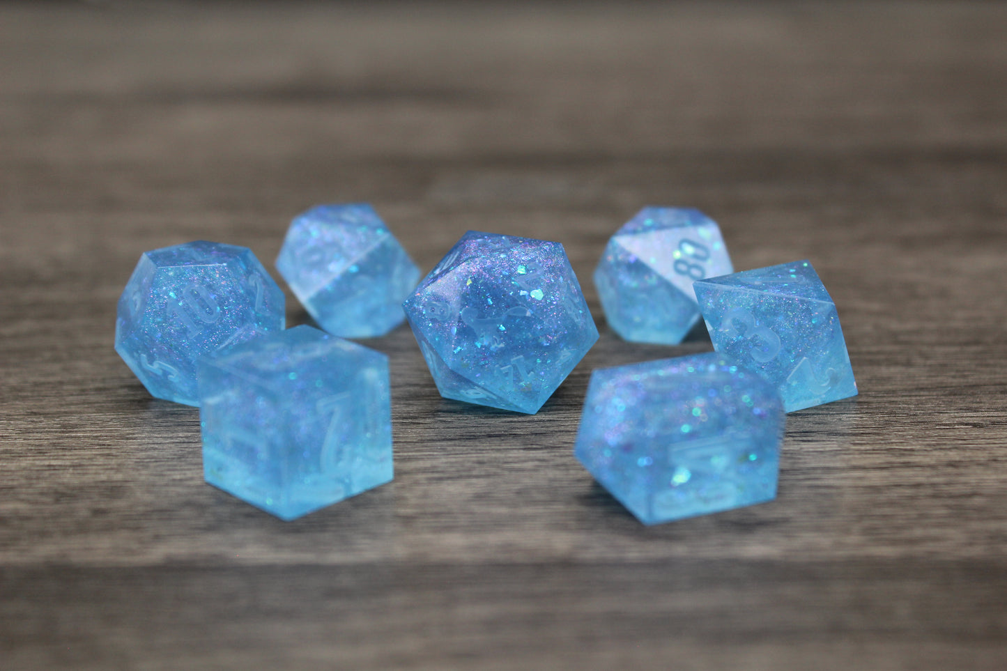 Raw Forgotten Lake Dice Set