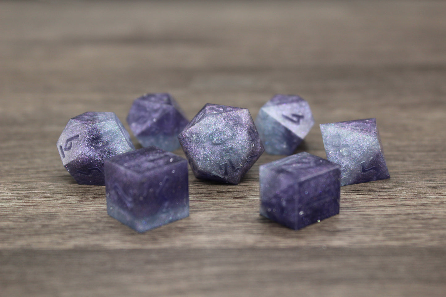 Raw Dark Mist Dice Set