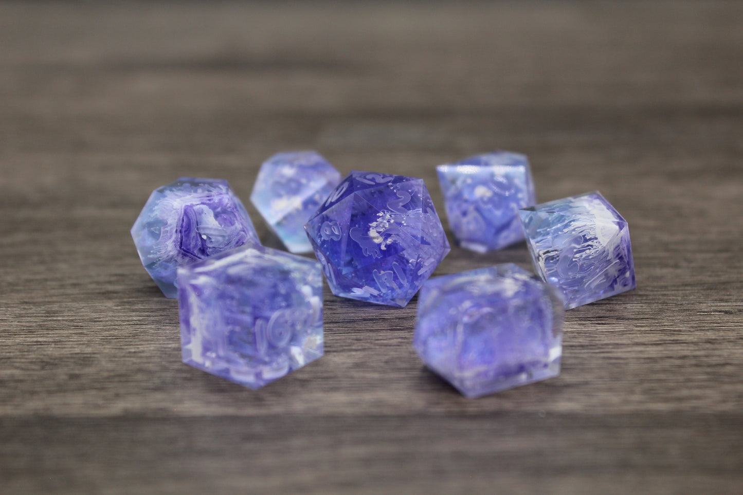 Raw Cosmic Ink Dice Set