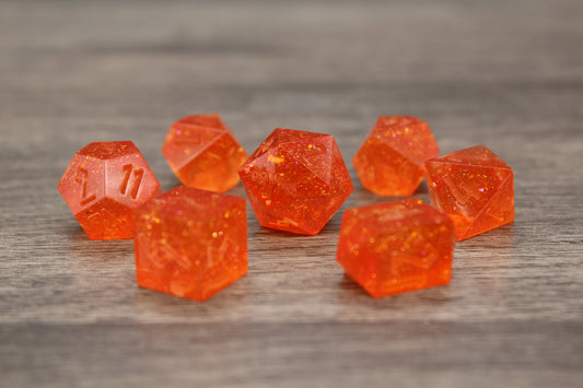 Raw Warm Glow Dice Set