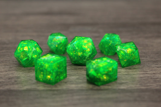 Raw Slime Cube of Doom Dice Set