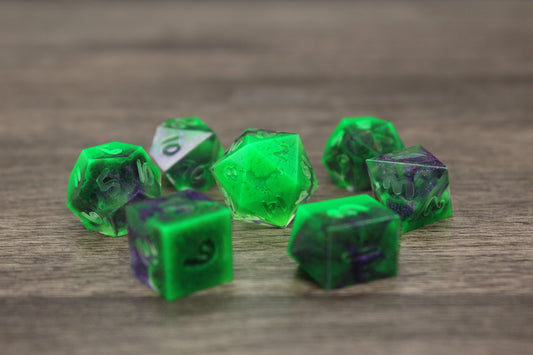 Raw Toxic Drip Dice Set