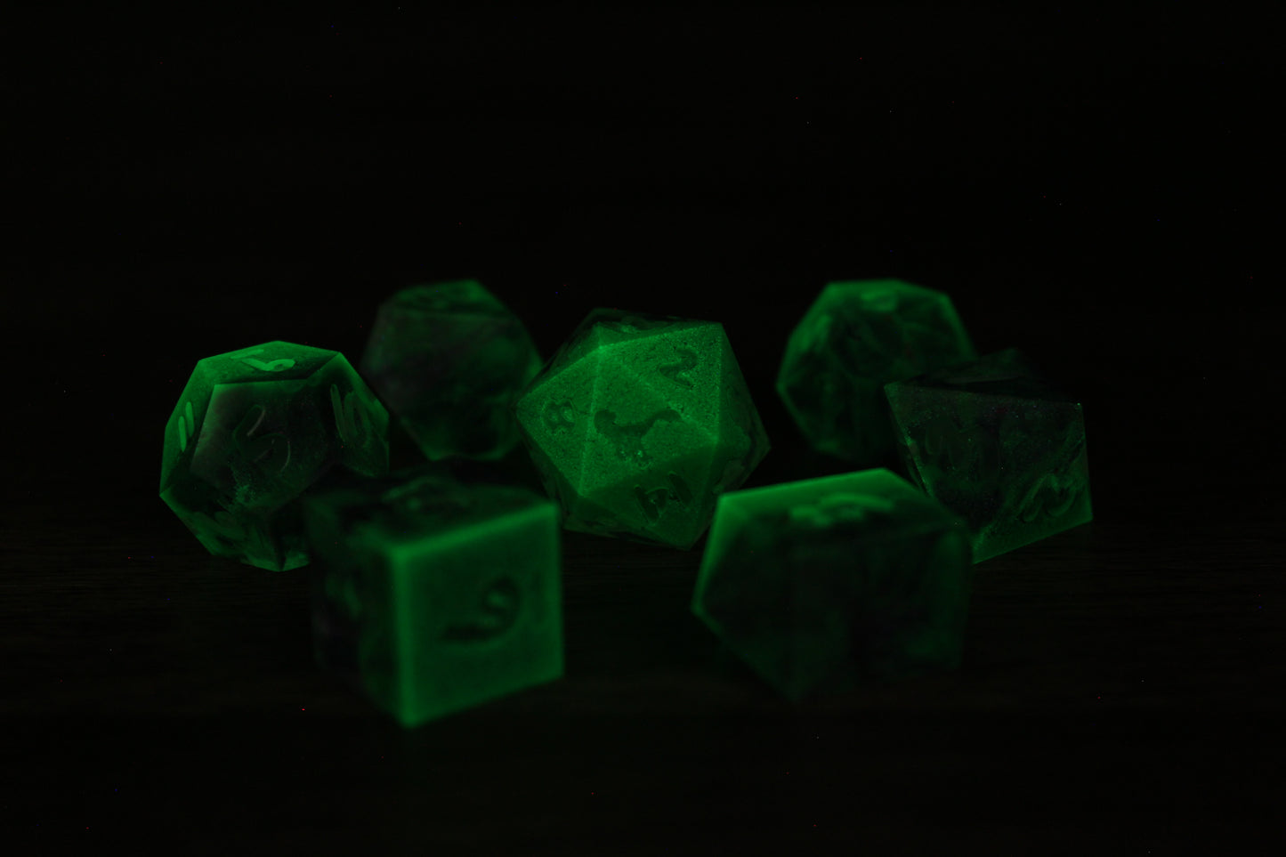 Raw Toxic Drip Dice Set