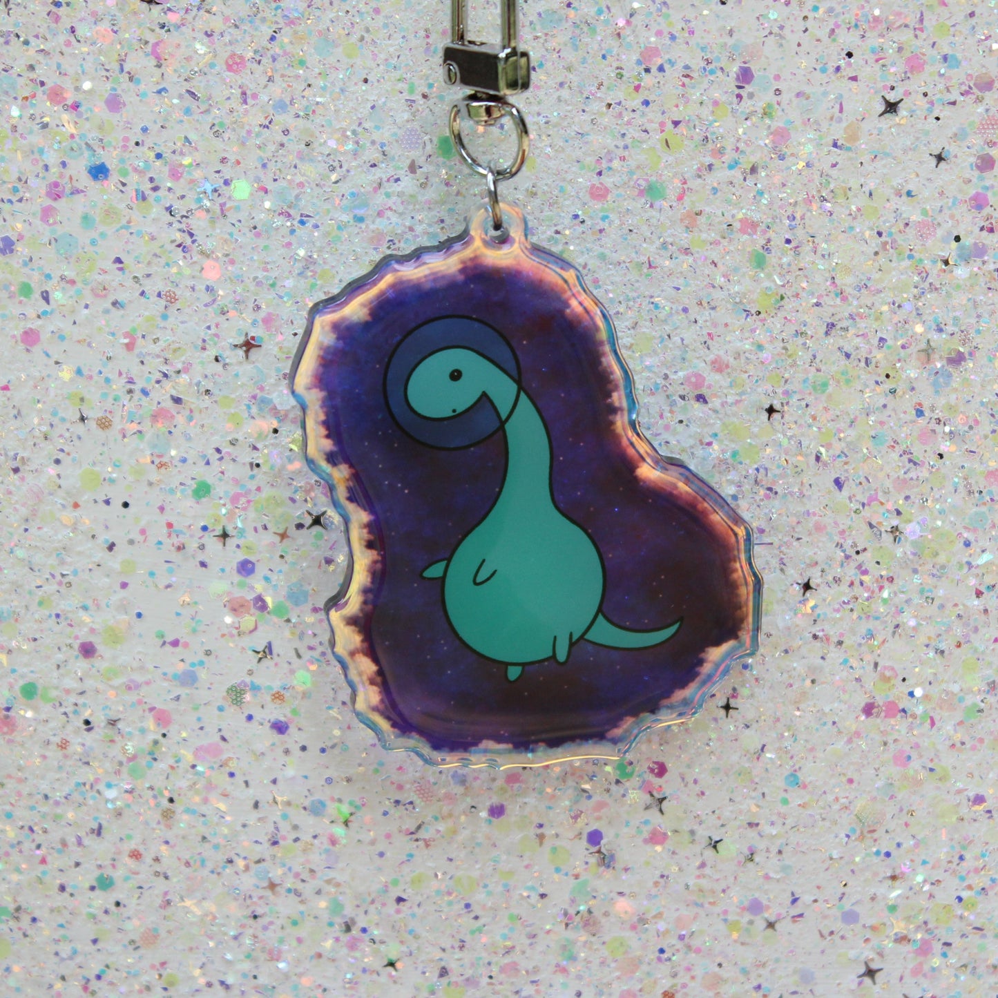 Space Dino Keychain