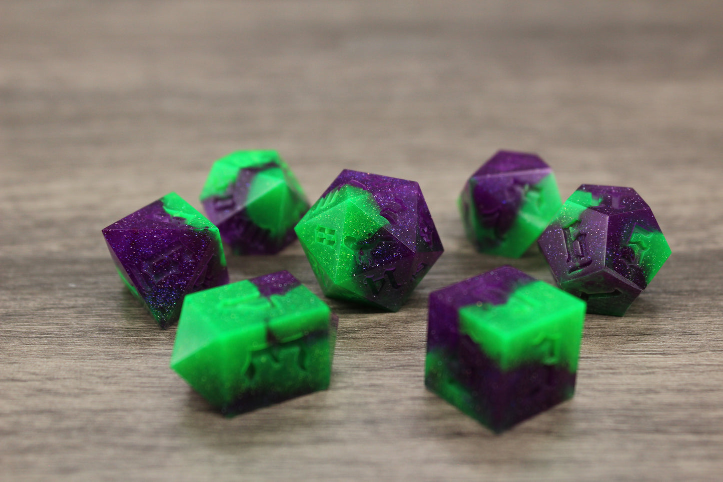 Raw Spooky Goo Dice Set