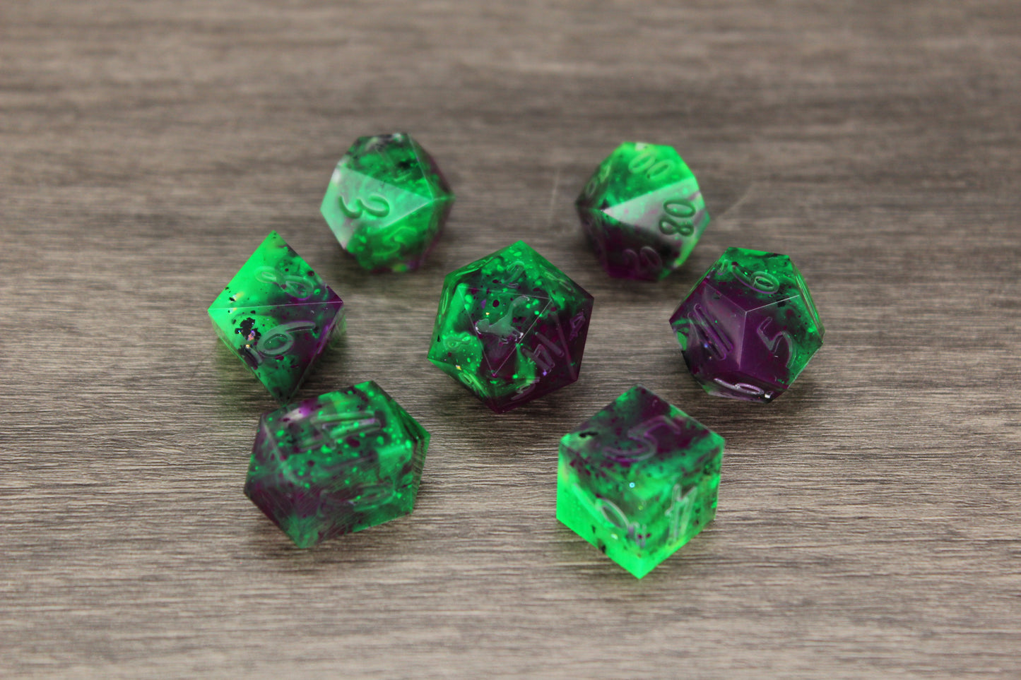 Raw Ominous Ooze Dice Set