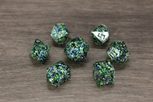 Raw Sinister Sparkle Dice Set