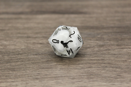 White 30mm D20