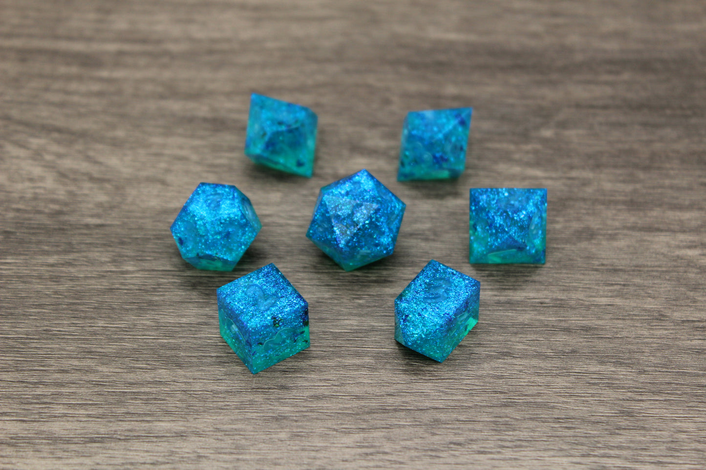 Raw Lost Lagoon Dice Set