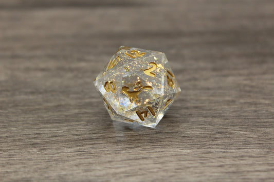 Clear Sparkle 30mm D20