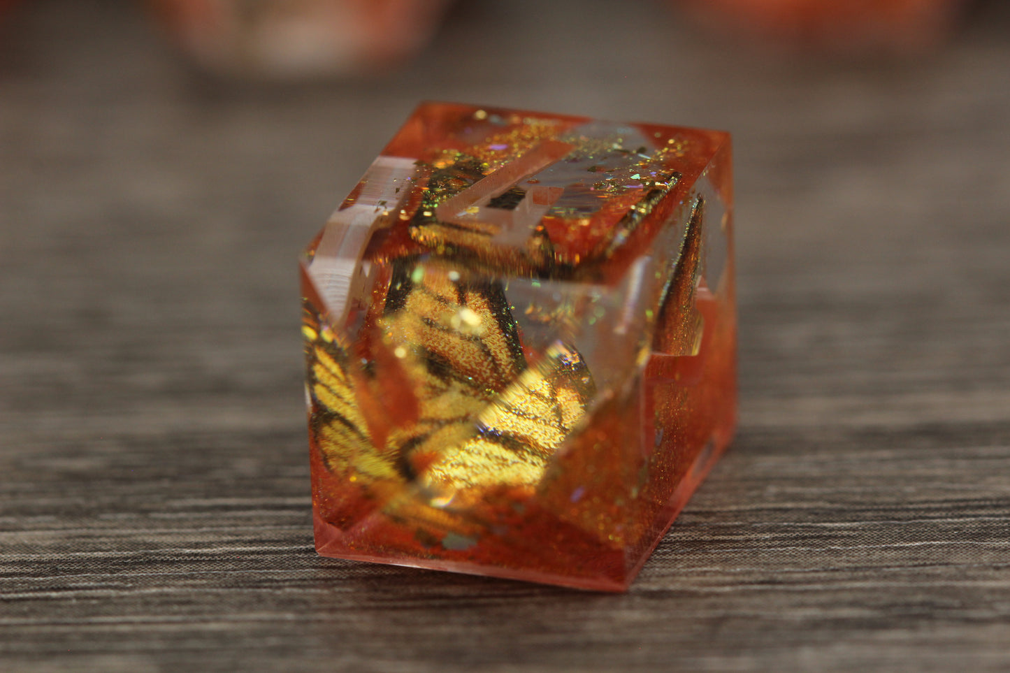 Raw Molten Monarch Dice Set