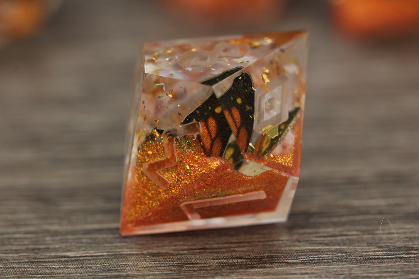 Raw Molten Monarch Dice Set