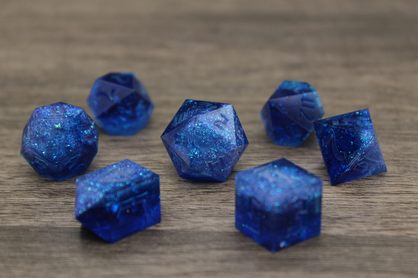 Raw Mystic Depths Dice Set