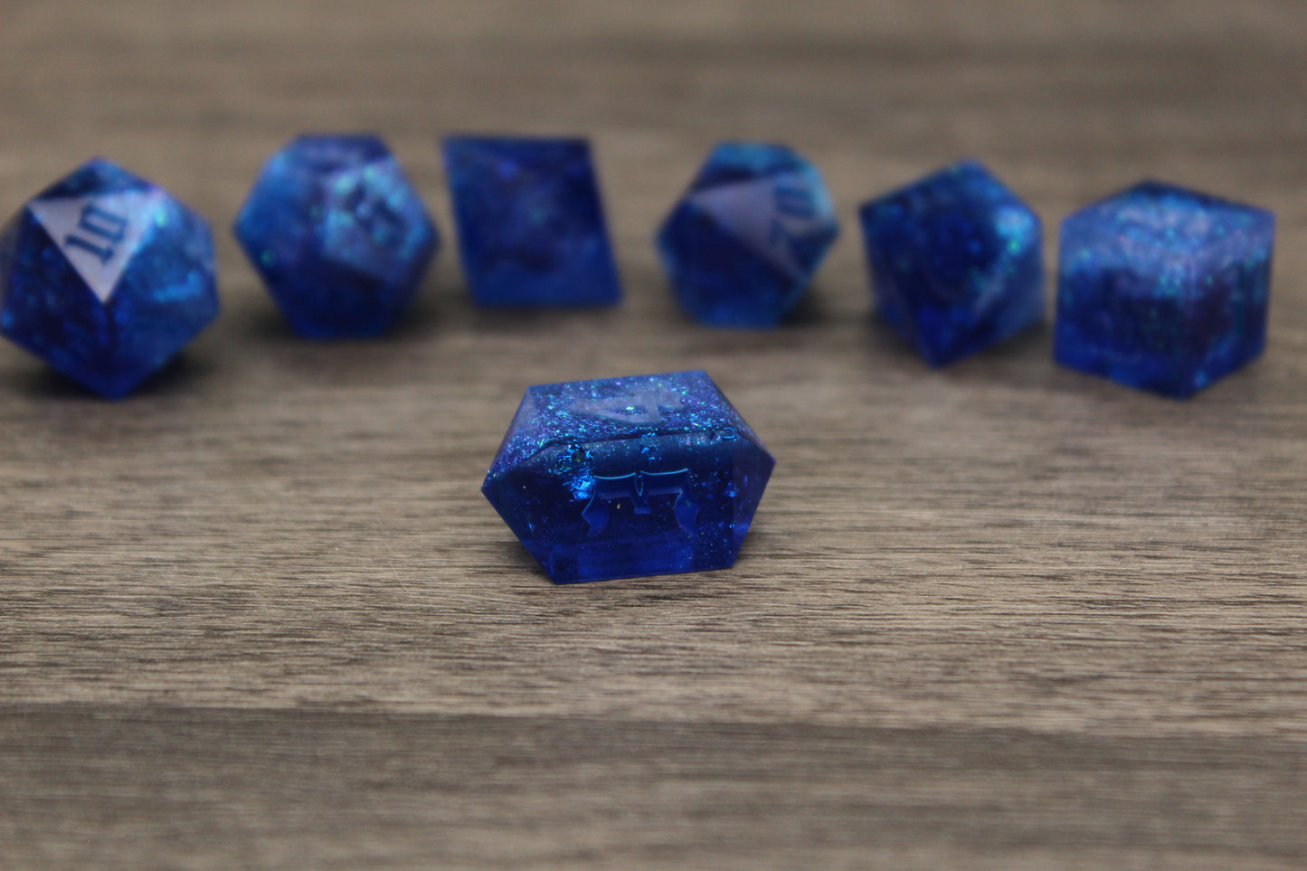 Raw Mystic Depths Dice Set