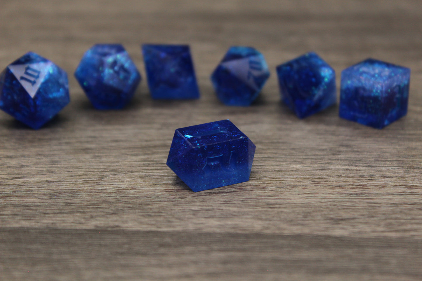 Raw Mystic Depths Dice Set