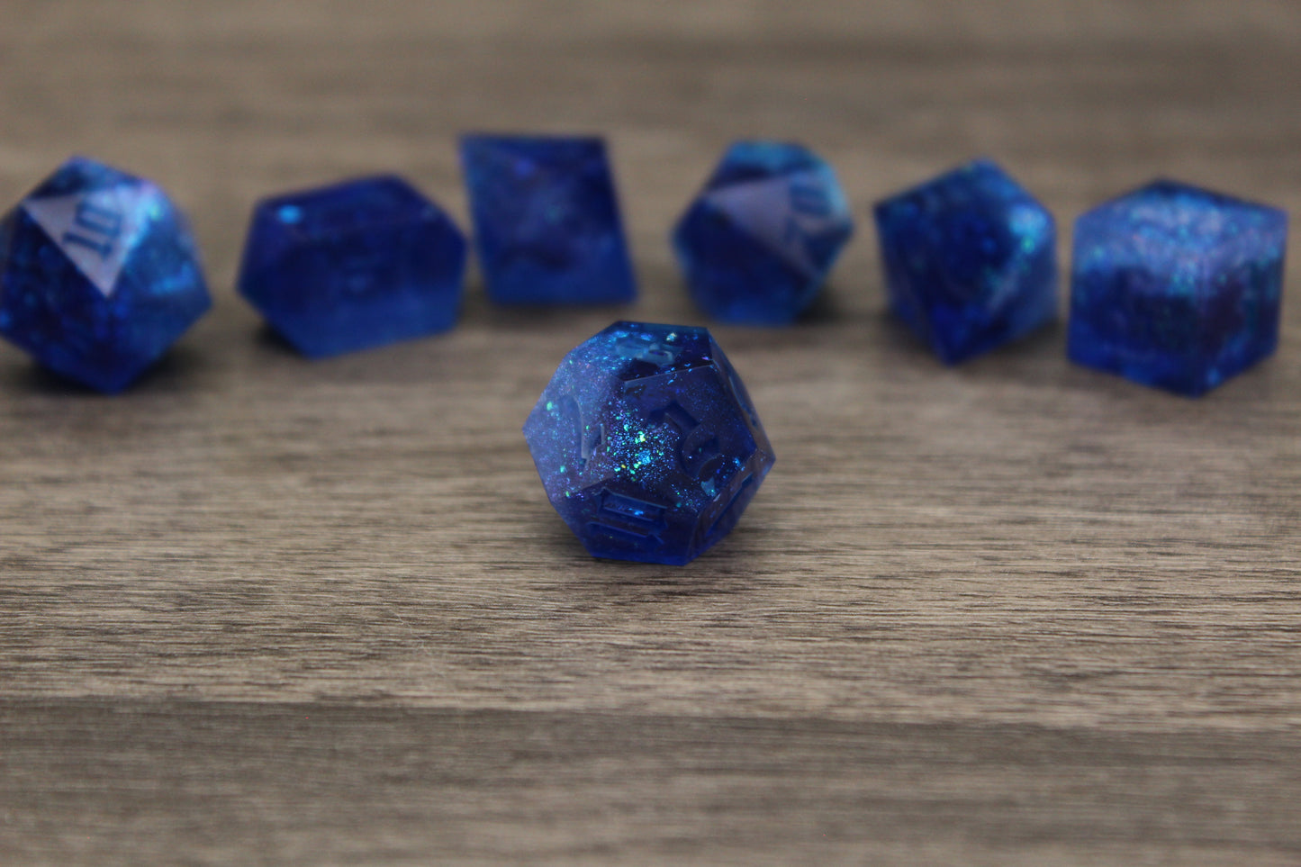 Raw Mystic Depths Dice Set