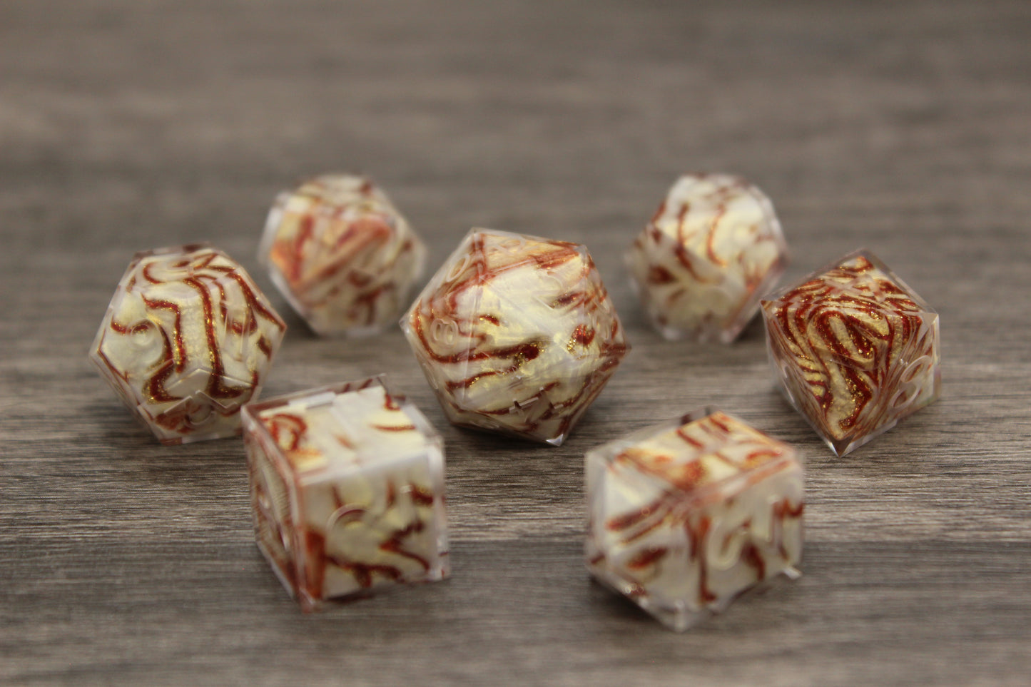 Raw Desert Dessert Dice Set