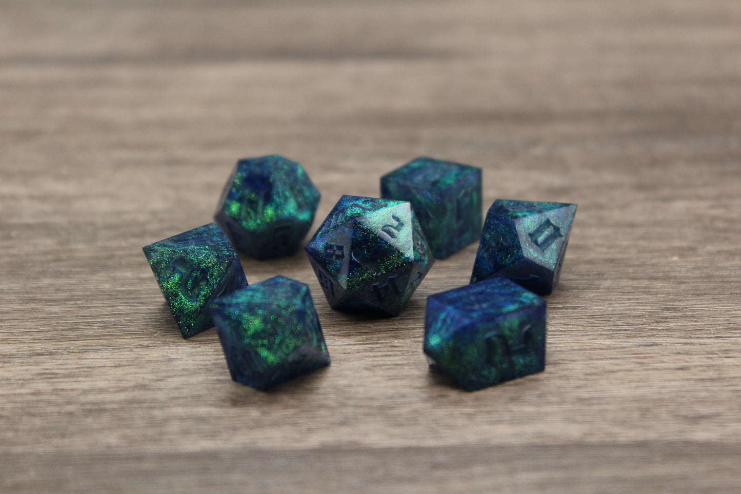 Raw Earth Magic Dice Set