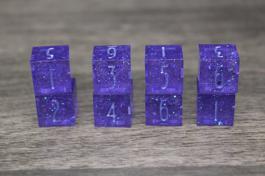 Purple Haze 8 Piece D6 Set