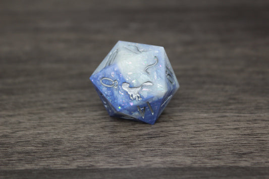 Purple Sparkle 30mm D20