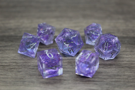 Cosmic Dragon Liquid Core Dice Set