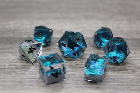 Celestial Geode Dice Set