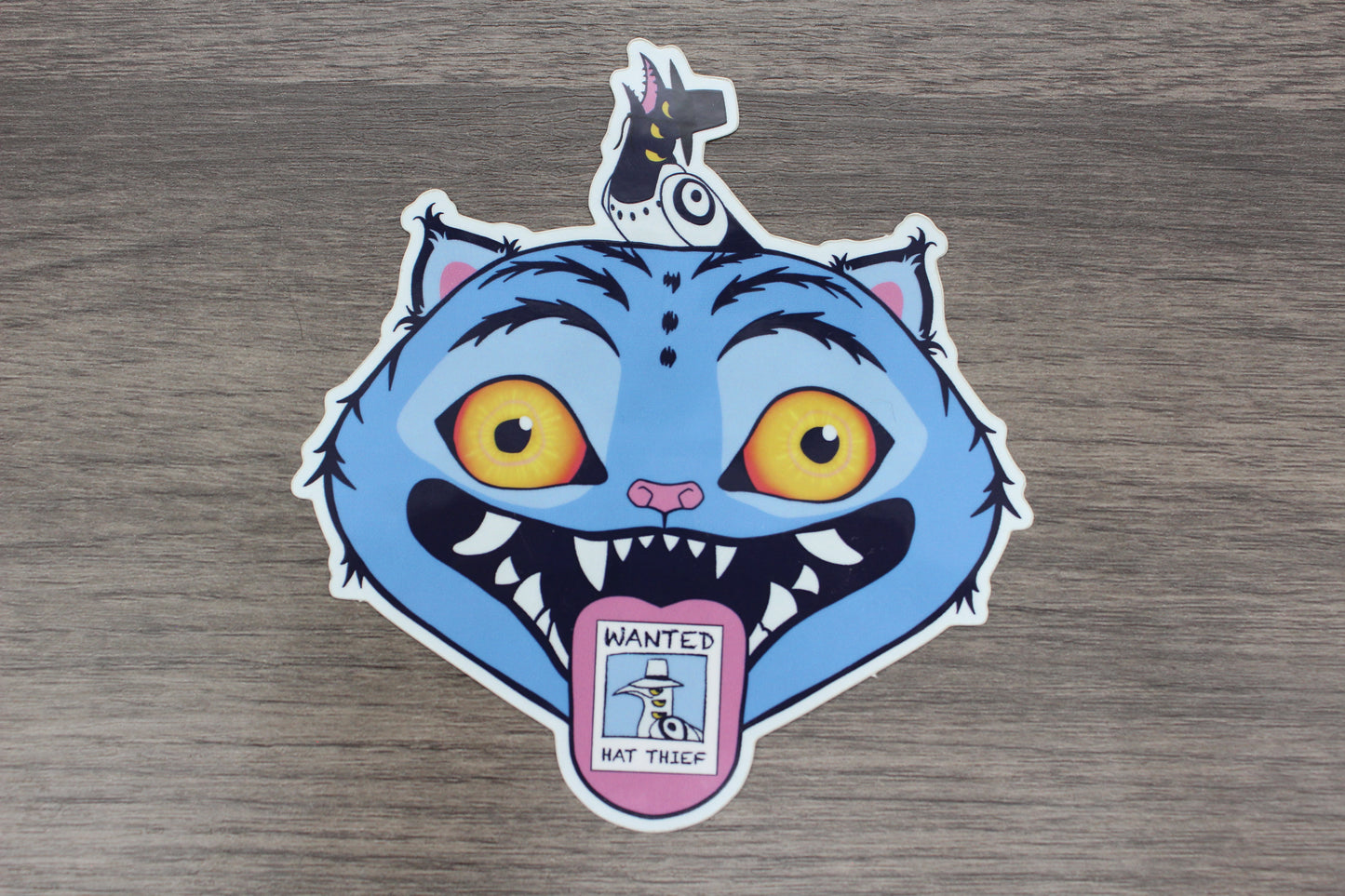 Hat Thief Sticker