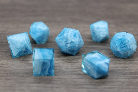 Raw Sea Foam Dice Set