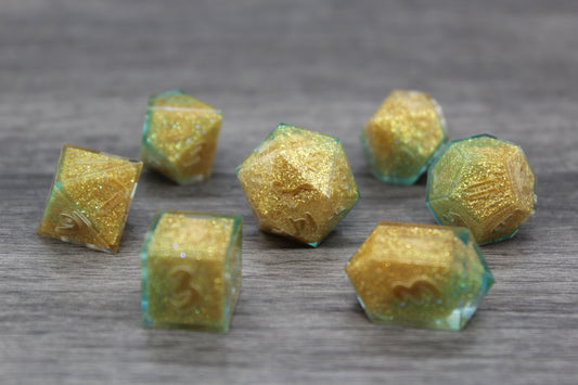 Raw Beach Waves Dice Set
