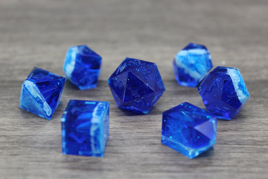Raw Ocean Deep Dice Set