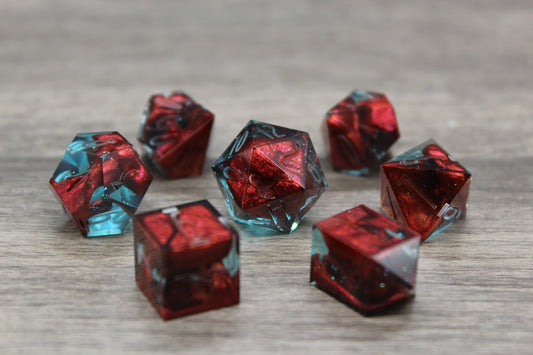Raw Blood in the Water Dice Set