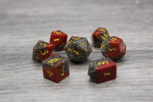 Hawaii Sand Charity Dice Set #2