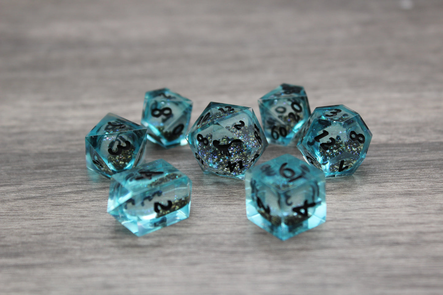 Hawaii Sand Charity Dice Set #6