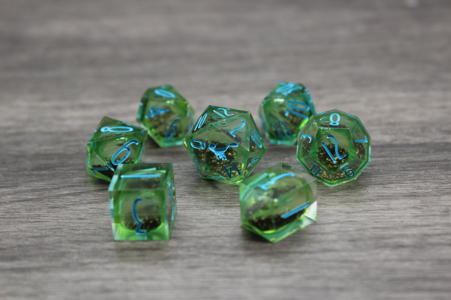 Hawaii Sand Charity Dice Set #7