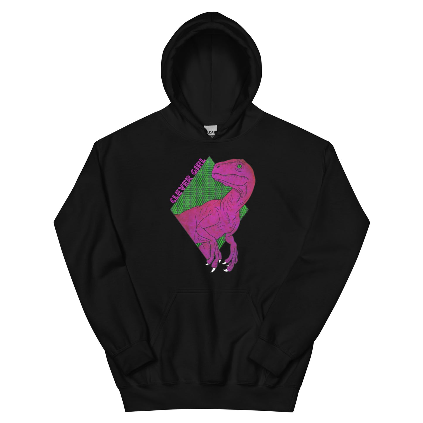 Pink Clever Girl Unisex Hoodie