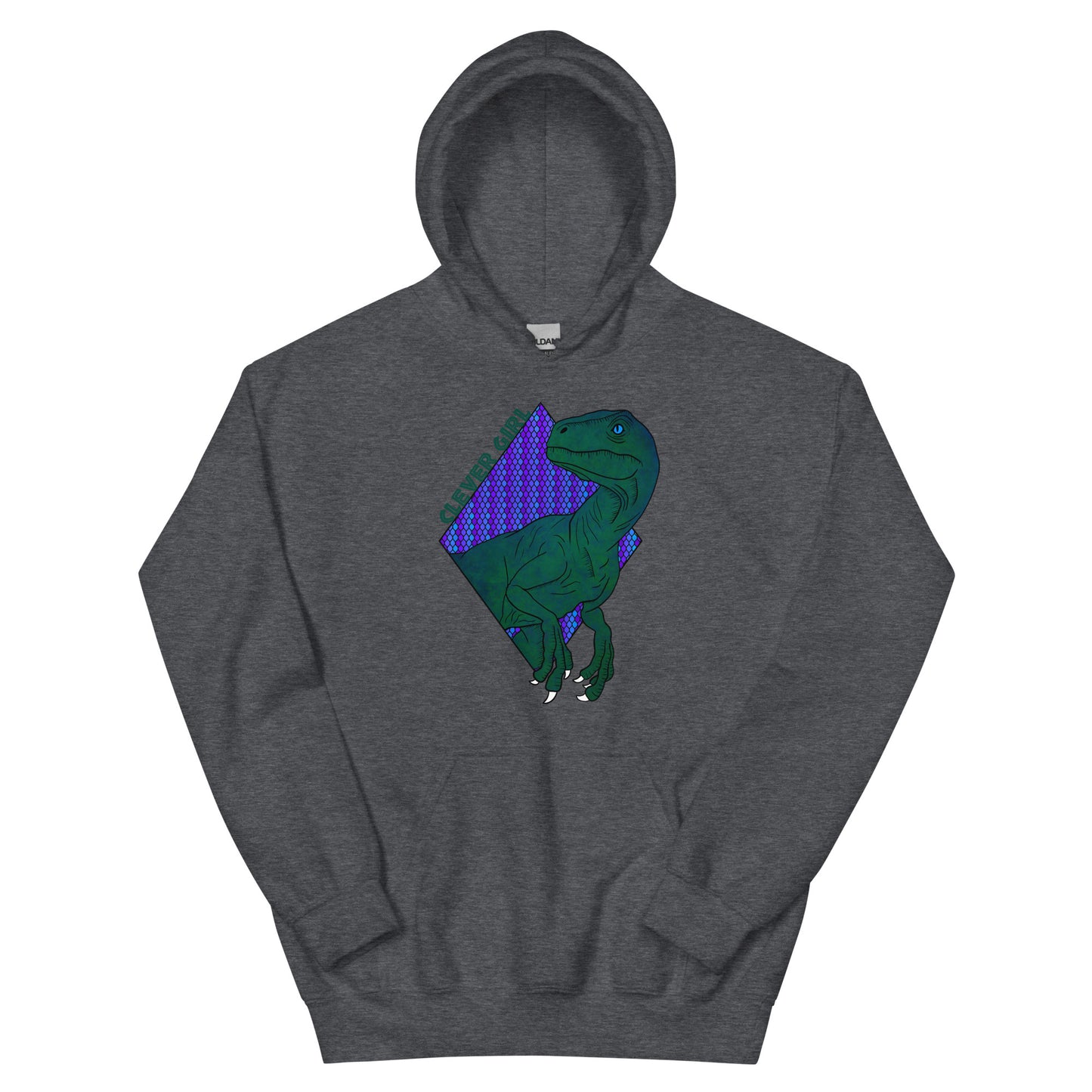 Green Clever Girl Unisex Hoodie