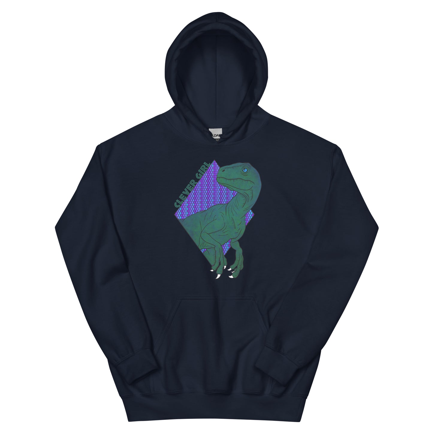 Green Clever Girl Unisex Hoodie