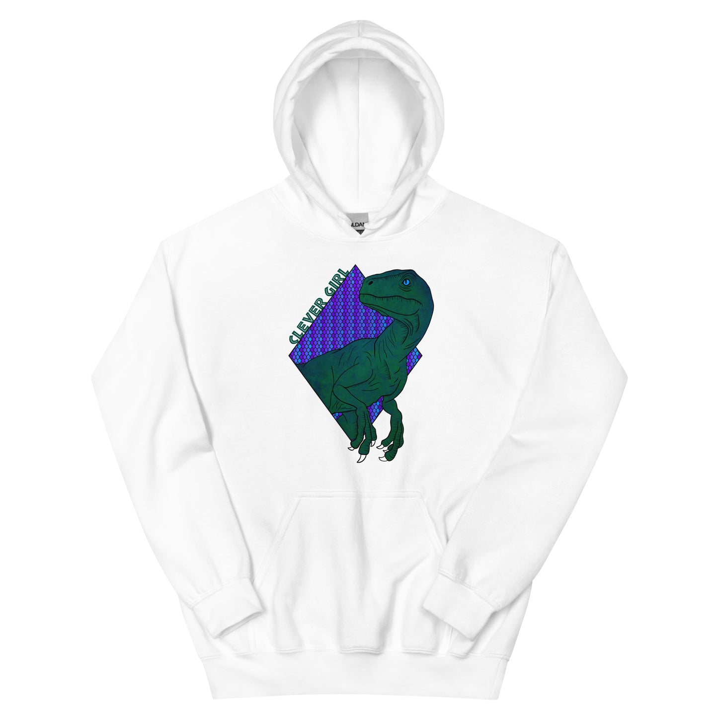 Green Clever Girl Unisex Hoodie