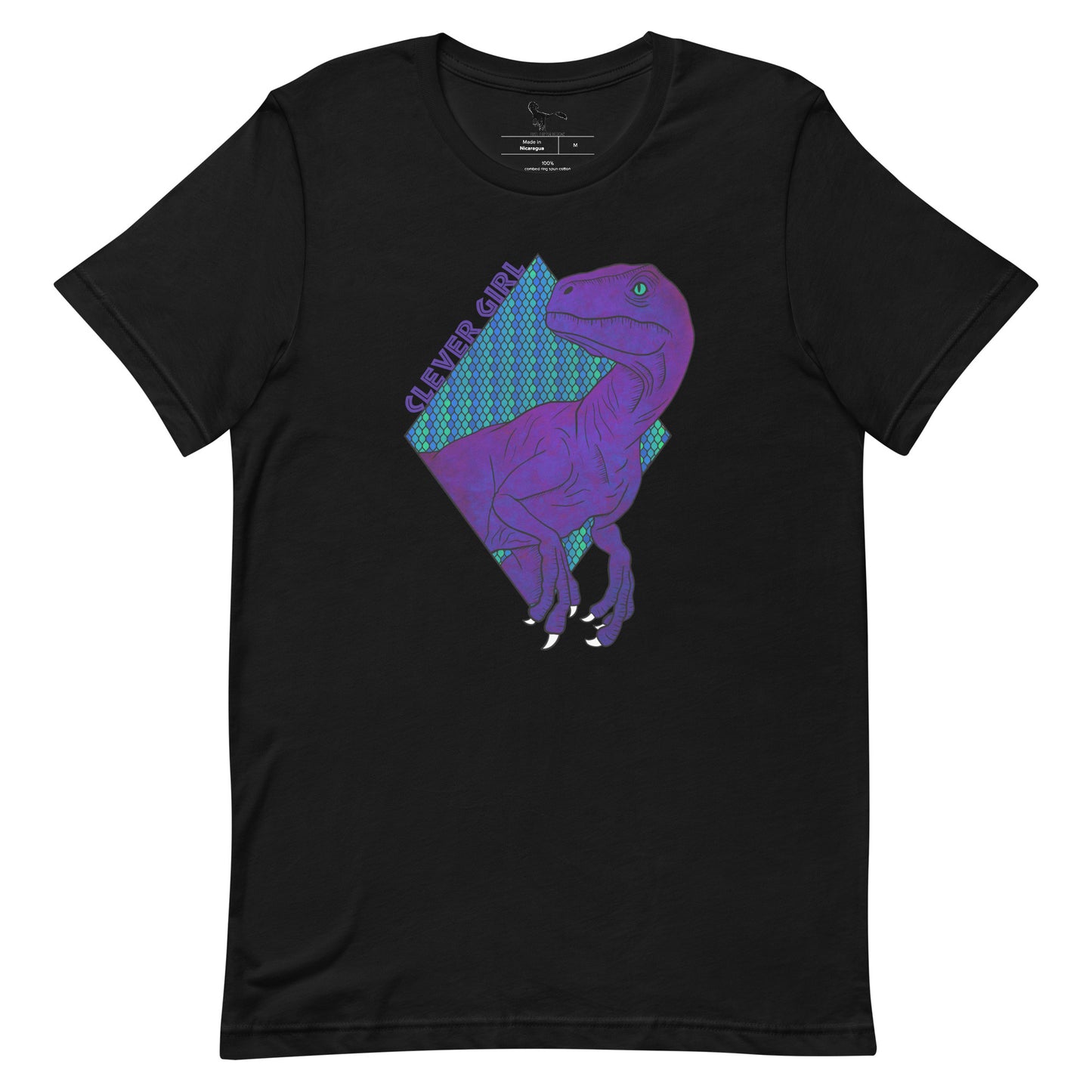 Purple Clever Girl Unisex T-Shirt